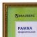 Рамка 30х40 см, пластик, багет 30 мм, BRAUBERG "HIT4", золото, стекло, 391008