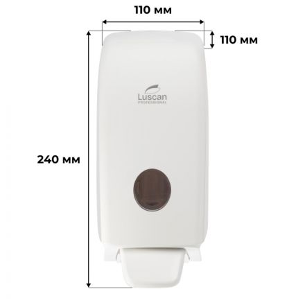 Дозатор для жидкого мыла и мыла-пены Luscan Prof Optima L5 белый