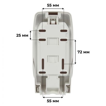 Дозатор для жидкого мыла и мыла-пены Luscan Prof Optima L5 белый