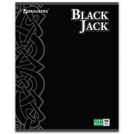 Тетрадь А5, 96 л., BRAUBERG, скоба, клетка, выборочный лак, БЛЭК ДЖЭК, 401848 Тетрадь А5, 96 л., BRAUBERG, скоба, клетка, выборочный лак, БЛЭК ДЖЭК, 401848