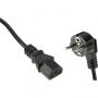 Кабель питания ProMega Euro-C13 (F), 10А, 0,75мм2, 1.8м, чер (OPC001)