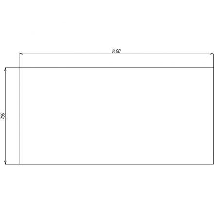 Стол Avance 6С.009 1400х700х750 шамони светлый