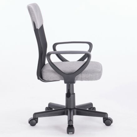 Кресло подростковое КОМПАКТНОЕ BRABIX "Jet MG-315", серое, 531840