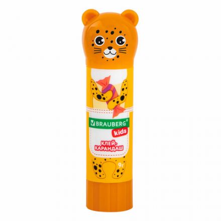 Клей-карандаш "Зверята: панда, слон, леопард" 9 г, фигурный колпачок, 3 шт./блистер, BRAUBERG KIDS, 272473 Клей-карандаш "Зверята: панда, слон, леопард" 9 г, фигурный колпачок, 3 шт./блистер, BRAUBERG KIDS, 272473