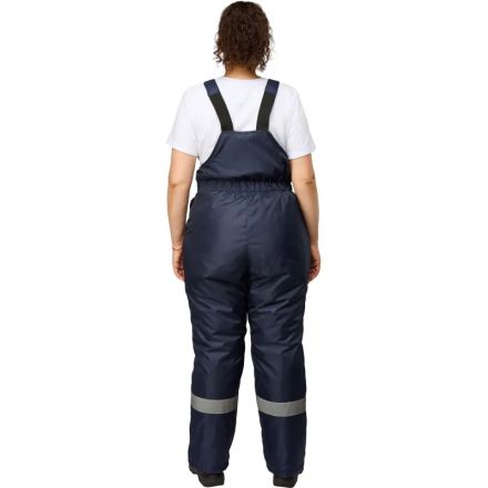 Полукомбинезон рабочий зимний женский з46-ПК синий (р.56-58) 182-188