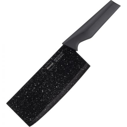 Нож топорик кухонный Santoku 16,5 см. рукоять Soft Touch, Mielaje