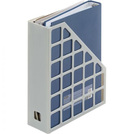 Вертикальный накопитель Attache Line 75мм серый 240х75х290мм Вертикальный накопитель Attache Line 75мм серый 240х75х290мм