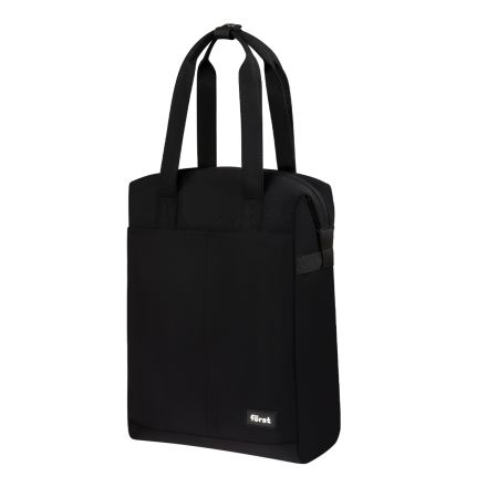 Рюкзак Först F-Casual "Dark Black" 42*28,5*12,5см, 1 отделение, 1 карман, уплотненная спинка
