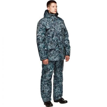 Костюм зимний Охранника с п/к КМФ цифра серый(р.48-50) 170-176