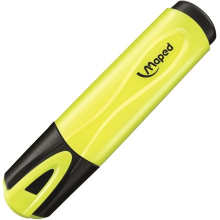 Маркер текстовыделитель Maped FLUO PEP'S CLASSIC 1-5 мм, желтый,742534