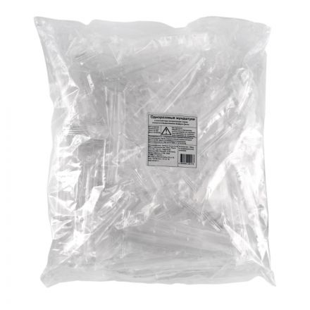 Мундштук одноразовый к анализатору паров этанола Динго Е-200, 100шт/уп