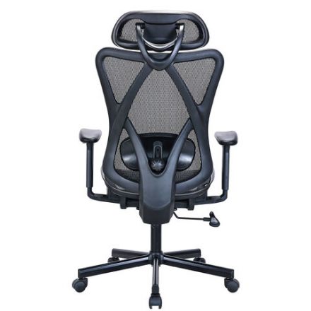 Кресло BRABIX PREMIUM "Axion ER-701", синхромеханизм, регулируемые подголовник и спинка, сетка, черное, 532965 Кресло BRABIX PREMIUM "Axion ER-701", синхромеханизм, регулируемые подголовник и спинка, сетка, черное, 532965