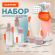 Дорожный набор флаконов в косметичке, 8 флаконов (80 мл / 3х60 мл / 50 мл / 30 мл / 2х10 мл), DASWERK (ДАСВЕРК), 609300