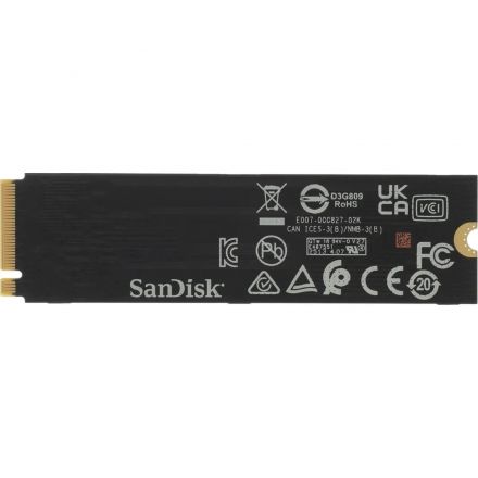 SSD накопитель WD Black SN7100 1ТБ, M.2, PCIe4x4, NVMe, M.2 (wds100t4x0e)