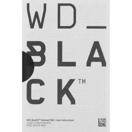 SSD накопитель WD Black SN7100 1ТБ, M.2, PCIe4x4, NVMe, M.2 (wds100t4x0e)