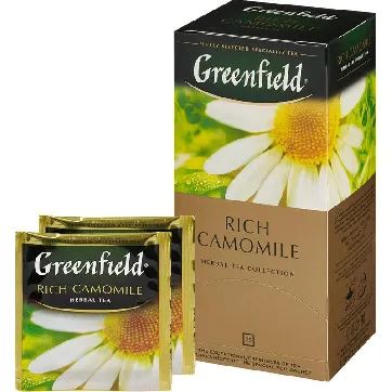 Чай Greenfield Rich Camomile трав.фольг.25пак/уп 0432-10,104574 Чай Greenfield Rich Camomile трав.фольг.25пак/уп 0432-10,104574