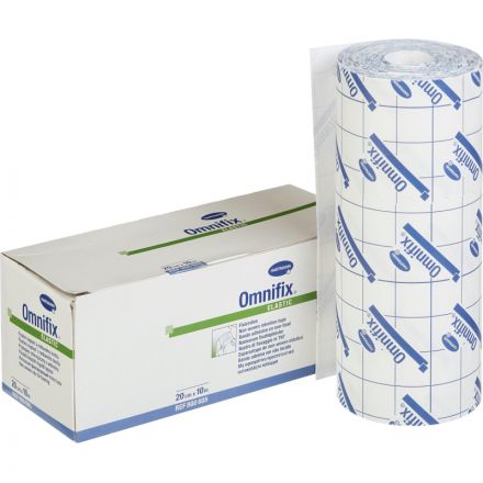 Пластырь фиксирующий 10м x 20см, неткан, OMNIFIX