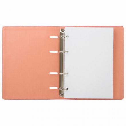 Тетрадь на кольцах А5 (180х220 мм), 120 листов, под кожу, клетка, BRAUBERG "Joy", розовый/светло-розовый, 129990 Тетрадь на кольцах А5 (180х220 мм), 120 листов, под кожу, клетка, BRAUBERG "Joy", розовый/светло-розовый, 129990