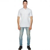 Рубашка Поло (190г.) кор.рукав бел.(XXXL)