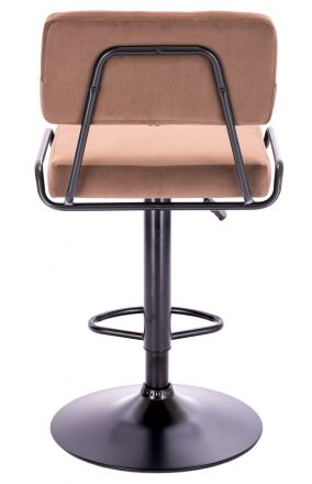 Стул барный Everprof Bit Ткань Капучино Стул барный Everprof Bit Ткань Капучино