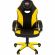 Кресло VT_EChair Easy Game-690 TPU кожзам черный/желтый пластик