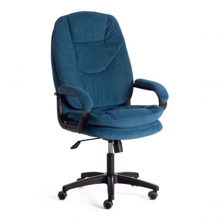 Кресло Комфорт Лт/Comfort Lt (22) флок , синий, 32