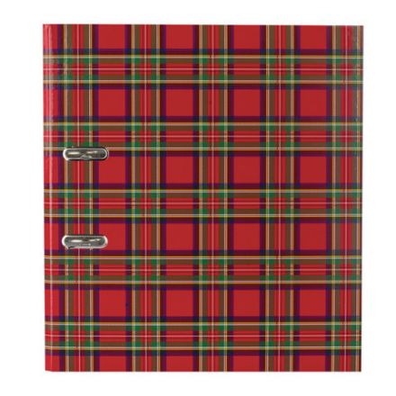 Папка-регистратор BRAUBERG, ламинированная, 75 мм, шотландка, 222074 Папка-регистратор BRAUBERG, ламинированная, 75 мм, шотландка, 222074