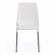 Стул Tetchair GENIUS (mod 75), металл/пластик, 46x56x84cм, белый/ножки хром