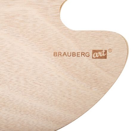 Палитра художественная деревянная овальная 30х40 см, BRAUBERG ART CLASSIC, 192233 Палитра художественная деревянная овальная 30х40 см, BRAUBERG ART CLASSIC, 192233