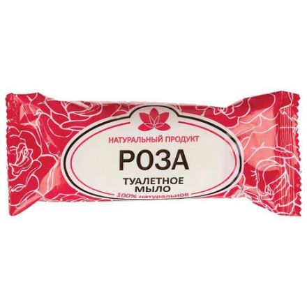 Мыло туалетное 75 г, "Роза" АГРОПРОМ-ЮГ, натуральное, 732300 Мыло туалетное 75 г, "Роза" АГРОПРОМ-ЮГ, натуральное, 732300