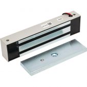 Замок электромагнитный Accordtec ML-400 К с уголком, цвет серый Замок электромагнитный Accordtec ML-400 К с уголком, цвет серый