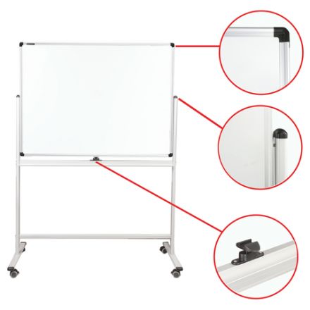 Доска магнитно-маркерная НА СТЕНДЕ 90х120 см, 2-сторонняя, ГАРАНТИЯ 10 ЛЕТ, BRAUBERG Premium, 236851 Доска магнитно-маркерная НА СТЕНДЕ 90х120 см, 2-сторонняя, ГАРАНТИЯ 10 ЛЕТ, BRAUBERG Premium, 236851