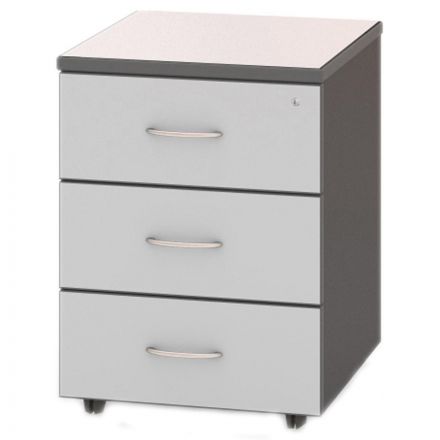 Тумба SH_Стратегия . выкат. с замком T08 61126 (500181) серый