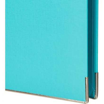 Папка-регистратор Комус Стандарт 50мм бирюзовая, ПБП2, карм.кор., мет.уг Папка-регистратор Комус Стандарт 50мм бирюзовая, ПБП2, карм.кор., мет.уг