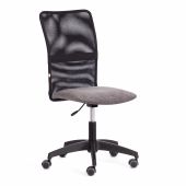 Кресло START флок/ткань, серый/черный, 29/W-11