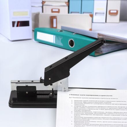 Степлер МОЩНЫЙ №24/6-23/13 металлический STAFF "Manager", до 70 листов, черный, 227663 Степлер МОЩНЫЙ №24/6-23/13 металлический STAFF "Manager", до 70 листов, черный, 227663