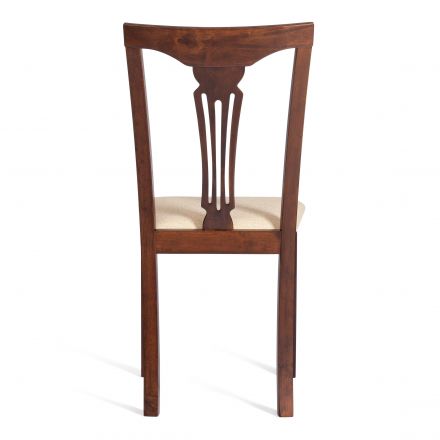 Стул Tetchair Гермес/ Hermes дерево гевея, 43х49х94см, Cappuchino , ткань бежевая (S178Tetchair4)