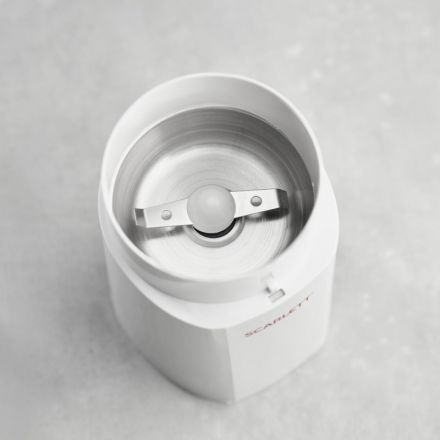 Кофемолка SCARLETT SC-CG44506, белый Кофемолка SCARLETT SC-CG44506, белый
