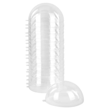 Пластиковые шары для поделок, 10 см, 10 шт., BRAUBERG HOBBY, 665395