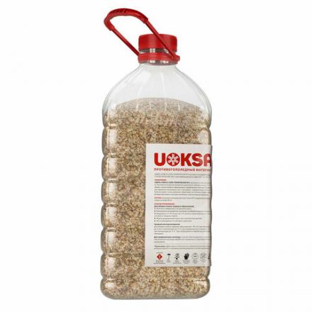 Реагент противогололёдный 5 кг, UOKSA "Соль техническая №3", ПЭТ Реагент противогололёдный 5 кг, UOKSA "Соль техническая №3", ПЭТ