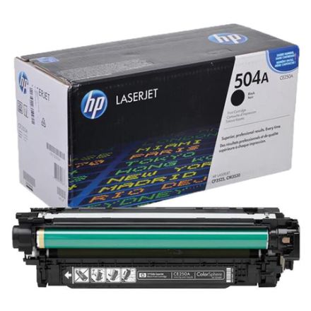 Картридж лазерный HP (CE250A) ColorLaserJet CP3525/CM3530, №504A, черный, оригинальный, ресурс 5000 страниц Картридж лазерный HP (CE250A) ColorLaserJet CP3525/CM3530, №504A, черный, оригинальный, ресурс 5000 страниц
