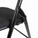 Стул складной BRABIX "Golf CF-007", чёрный каркас, чёрная ткань, гофрокороб, 533025