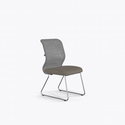Кресло Sit 8 M4-9 - X2+Bahama /Uh00/Wh12(F54) Серый-Песочный