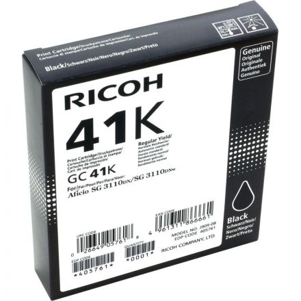 Картридж Ricoh GC41K чер. для Aficio 3110DN(405761) Картридж Ricoh GC41K чер. для Aficio 3110DN(405761)