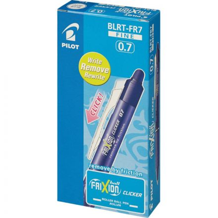 Ручка гелевая со стираемыми чернилами автоматическая Pilot Frixion Clicker синяя (толщина линии 0.4 мм) Ручка гелевая со стираемыми чернилами автоматическая Pilot Frixion Clicker синяя (толщина линии 0.4 мм)