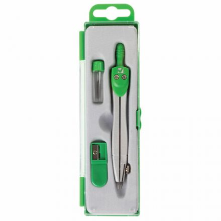 Готовальня BRAUBERG "Klasse", 3 предмета: циркуль 115 мм, грифель, точилка, пенал с подвесом, 210328 Готовальня BRAUBERG "Klasse", 3 предмета: циркуль 115 мм, грифель, точилка, пенал с подвесом, 210328