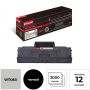 Тонер-картридж Комус 106A W1106X  чер. пов.емк. для HP MFP 135/137(2000стр)