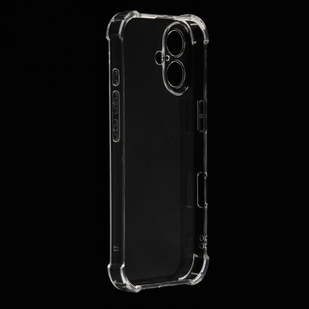 Чехол RedLine iBox Crystal для iPhone 17, с усил.углами, силикон, прозр