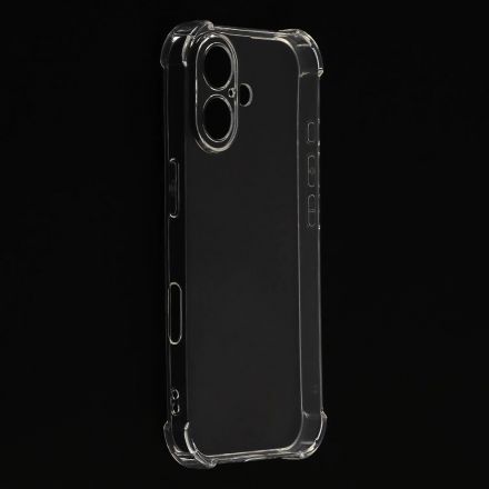 Чехол RedLine iBox Crystal для iPhone 17, с усил.углами, силикон, прозр