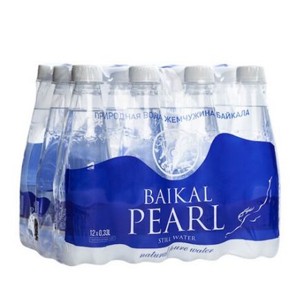 Вода негазированная минеральная BAIKAL PEARL 0,33 л, 4670010850559 Вода негазированная минеральная BAIKAL PEARL 0,33 л, 4670010850559